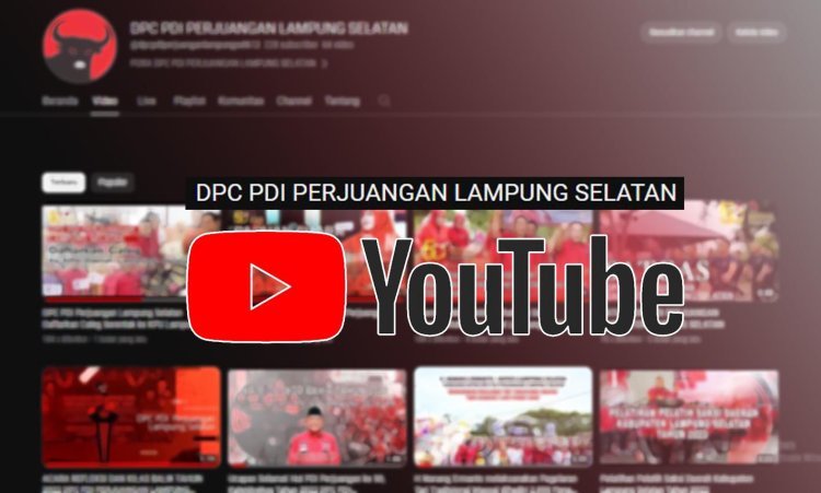 Kunjungi Channel Dpc Pdi Perjuangan Lampung Selatan Dpc Pdi