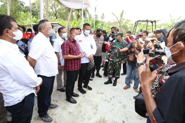 Bimbingan Teknis dan Penyerahan Alsintan oleh Bapak Sudin   Ketua Komisi IV DPR RI dan  Dirktorat Jendral Prasarana dan Sarana Pertanian  Kementrian Pertanian  di Kecamatan Palas Kabupaten Lampung Selatan 