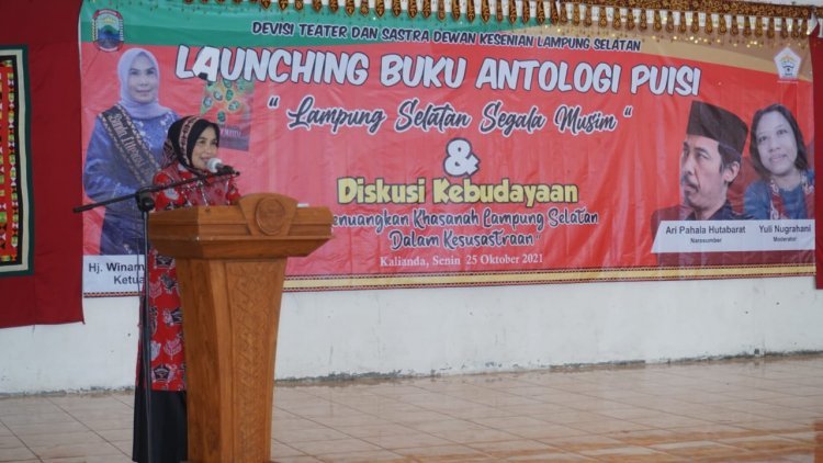 Launcing buku antologi puisi (DKLS)