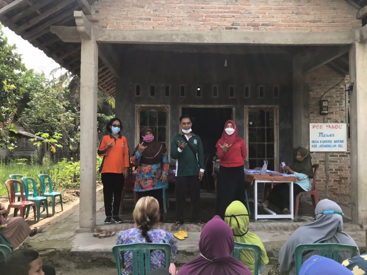 Vaksinasi Lansia di Kecamatan Jati Agung