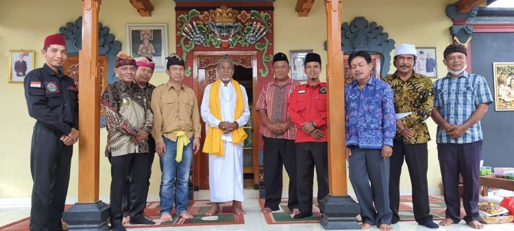 DPC PDI Perjuangan Lamsel Silaturahmi dengan Umat Hindu Lampung Selatan