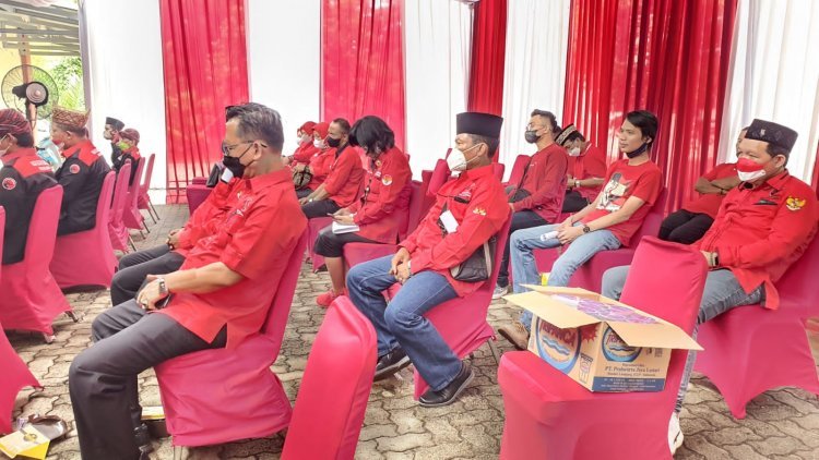 Badan Kebudayaan Lamsel Hadiri Rakoor BKN PDI Perjuangan  Provinsi Lampung