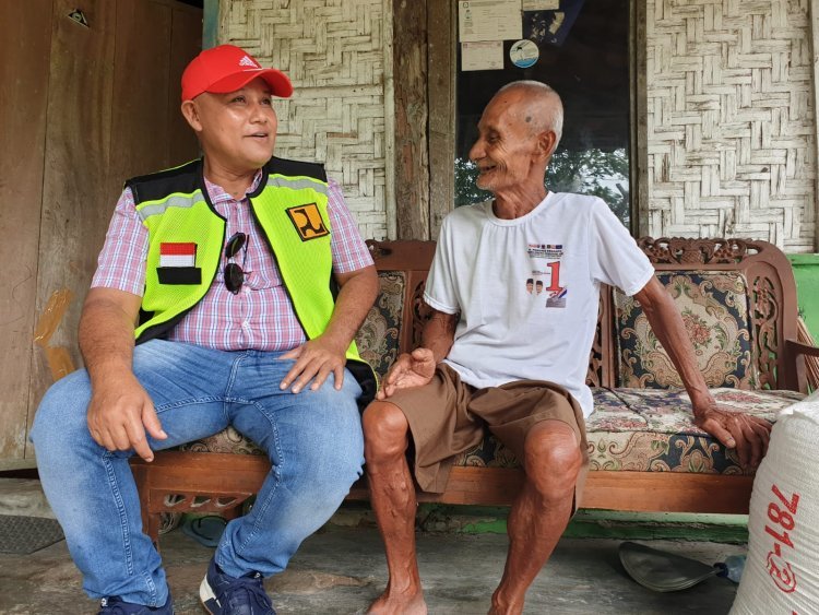 Bupati Lamsel Berdialog dengan Kader PDI Perjuangan di Desa Palas Jaya Kecamatan Palas (Minggu,28/11/21)