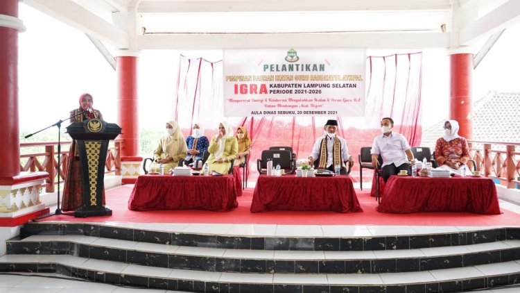 Pelantikan IGRA Kabupaten Lampung Selatan Periode  2021-2026