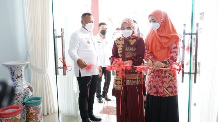 Peresmian sentral promosi Lampung Selatan