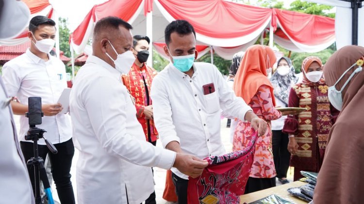 Peresmian sentral promosi Lampung Selatan