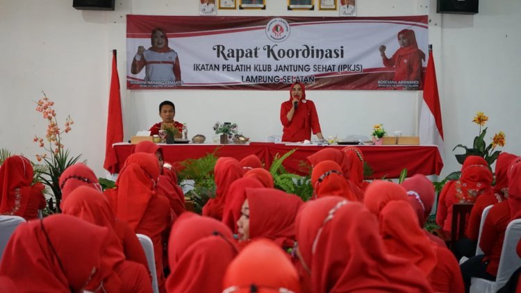 Rapat Koordinasi Ikatan Pelatih  Klub Jantung Sehat Lampung Selatan