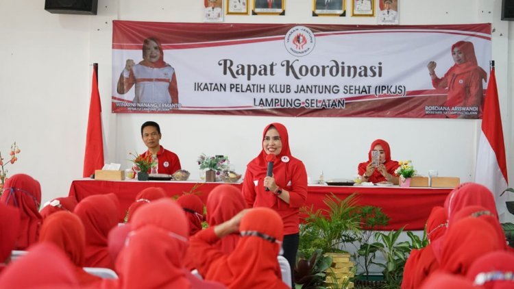 Rapat Koordinasi Ikatan Pelatih  Klub Jantung Sehat Lampung Selatan