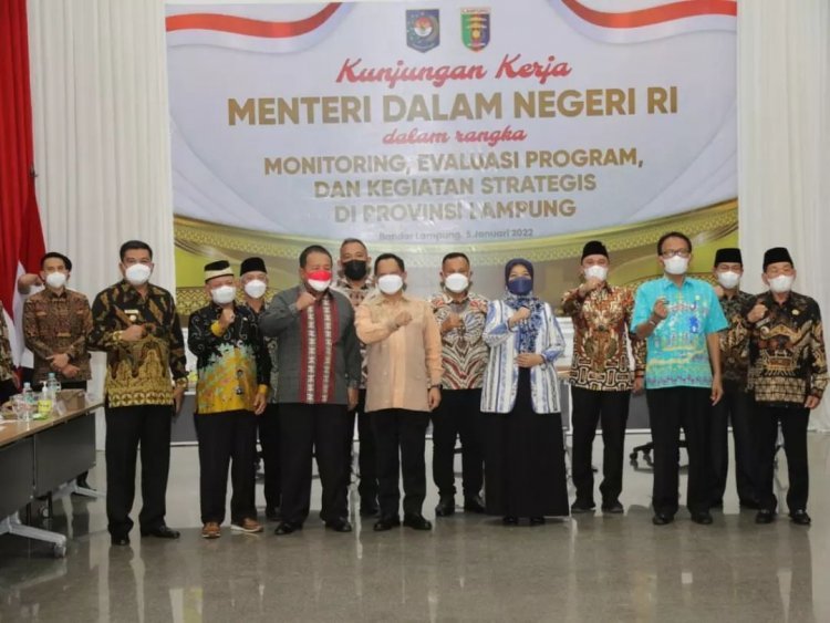 RealisasiBelanja APBD 2021 Lamsel Peringkat 1 Se-indonesia