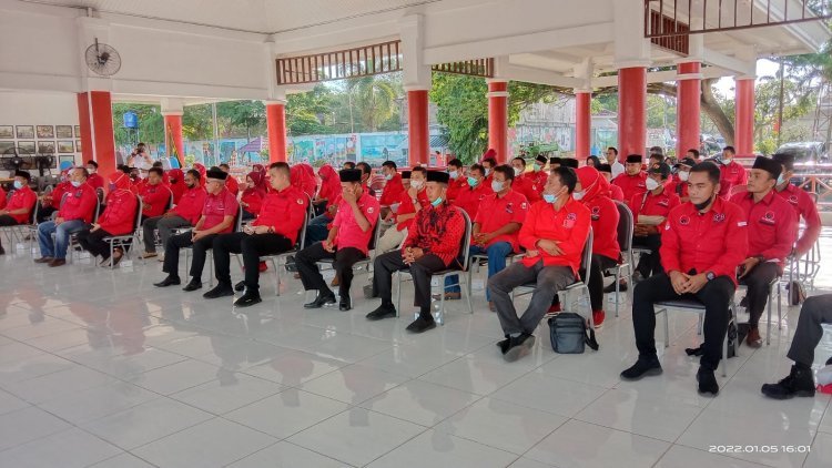 Rakor Internal Persiapan Menghadapi HUT PDI Perjuangan Ke 49