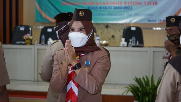 Pengukuhan dan Orientasi Pengurus Satuan Karya Bakti Husada Gerakan Pramuka Kwartir Ranting Natar Masa Bhakti 2022-2025