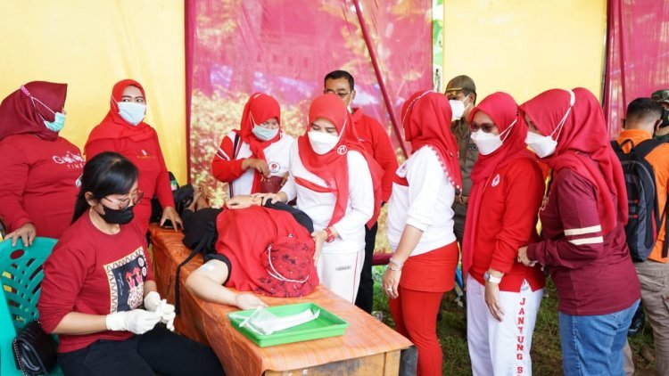 Germas dan Bhakti Sosial di desa Padan Kecamatan Penengahan 