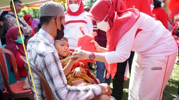 Germas dan Bhakti Sosial di desa Padan Kecamatan Penengahan 