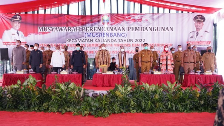 Musrenbang kecamatan kalianda