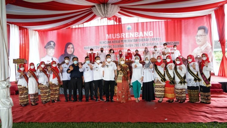 Pembukaaan Musrenbang Kecamatan Tanjung Sari