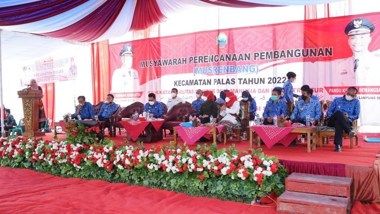 Musrenbang kecamatan palas