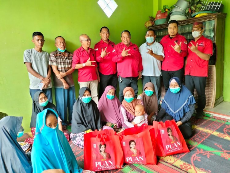 BBHAR SALURKAN  BANTUAN SEMBAKO BAGI WARGA KURANG MAMPU DAN ANAK YATIM