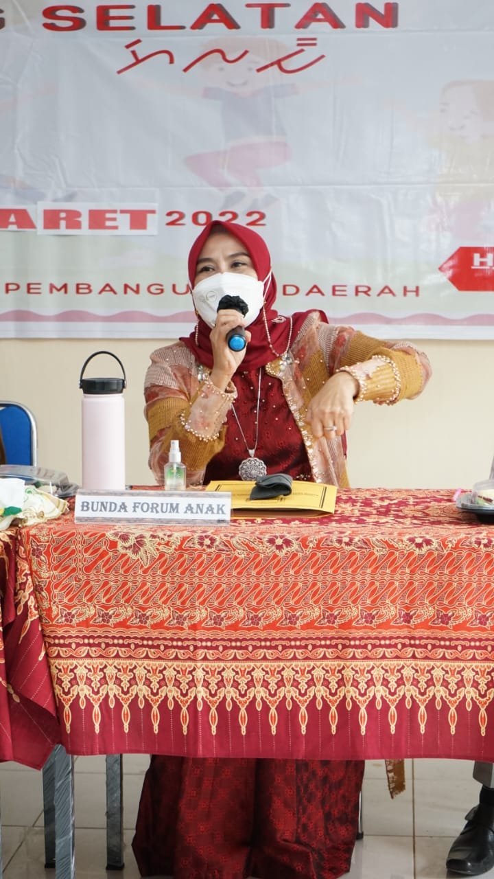 Rapat gugus tugas KLA di aula rimau bapeda lampung Selatan