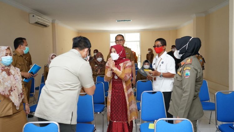 Rapat gugus tugas KLA di aula rimau bapeda lampung Selatan