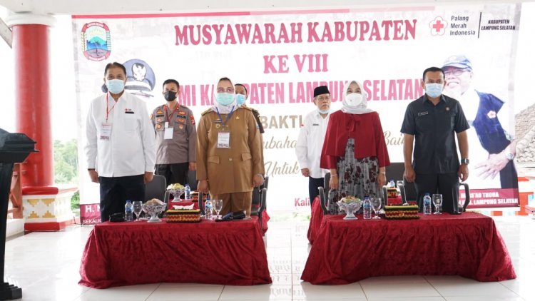 Musyawarah Kabupaten ke VIII PMI Kabupaten Lampung Selatan masa bhakti 2022-2027