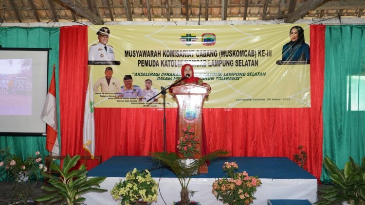 Musyawarah komisariat cabang ke 3 pemuda katolik lampung Selatan  