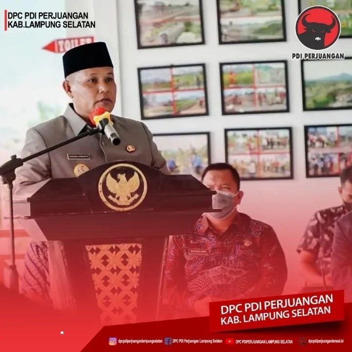 Bupati Lampung Selatan H. Nanang Ermanto Melantik dan Mengambil Sumpah Janji 47 Pejabat Administrator dan Pejabat Pengawas di Lingkungan Pemerintah Daerah