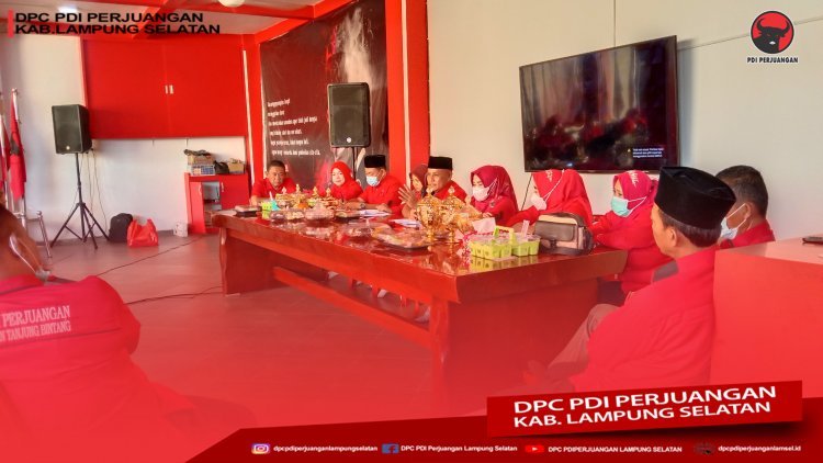 DPC PDI Perjuangan Lampung Selatan Melaksanakan RAKOR