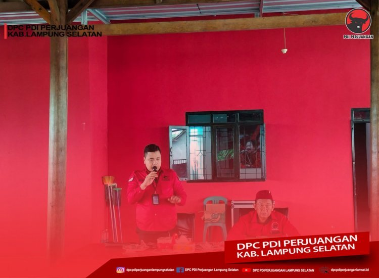 Jelang Lomba Peringatan Bulan Bung Karno, DPC PDI Perjuangan  Lampung Selatan Gelar Rapat Koordinasi Persiapan