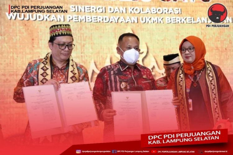 Bupati Lampung Selatan H. Nanang Ermanto menghadiri acara Opening Ceremoni UMKM Expo Kemenkeu Satu Provinsi Lampung yang berlangsung di Halaman Kantor Wilayah Direktorat Jenderal Pajak (DJP) Bengkulu dan Lampung