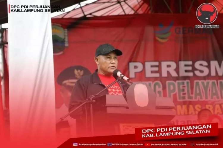 Bupati Lampung Selatan H. Nanang Ermanto meresmikan Puskesmas Rawat Inap Tanjung Bintang sebagai Puskesmas Pelayanan Obstetri Neonatal Emergensi Dasar (PONED).