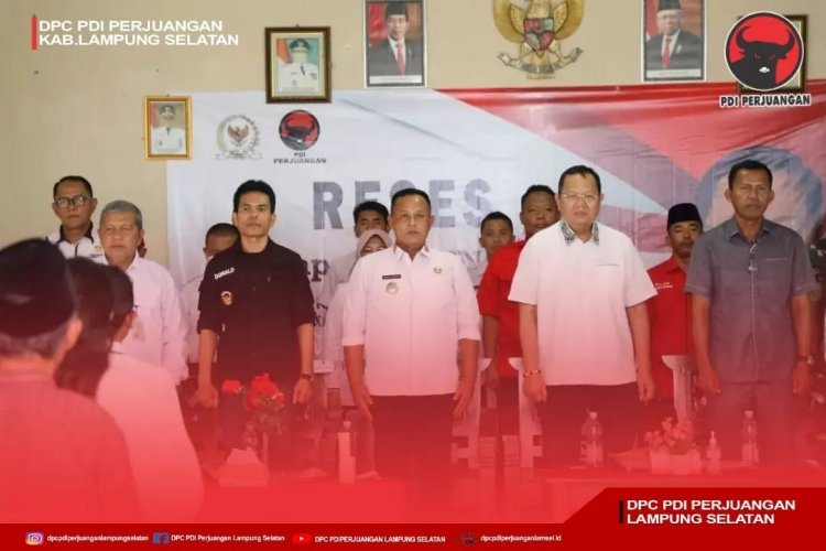 Ketua Komisi IV DPR RI Bapak Sudin S.E Melaksanakan Kunjungan Kerja (Reses)Di Kecamatan Jati Agung Dan Merbau Mataram