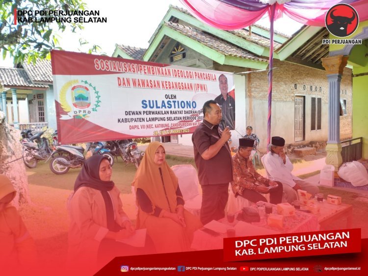 Sulastiono Sosialisasikan IPWK di Dikecamatan Candipuro