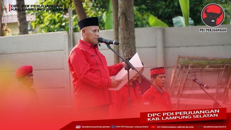 DPC PDI Perjuangan Lampung Selatan Gelar Peringatan Hari Lahir Pancasila 2023