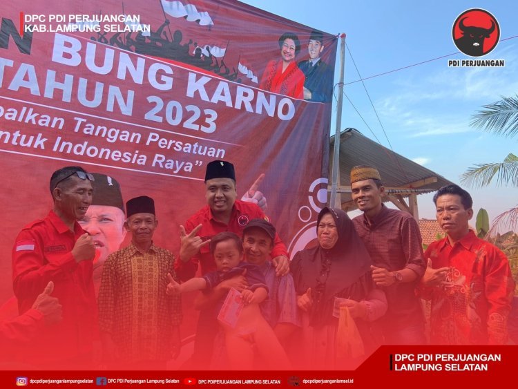 Dalam Rangka Bulan Bung Karno, BBHAR DPC PDI Perjuangan Lampung Selatan Kembali Gelar Sunat Gratis Kepada Masyarakat