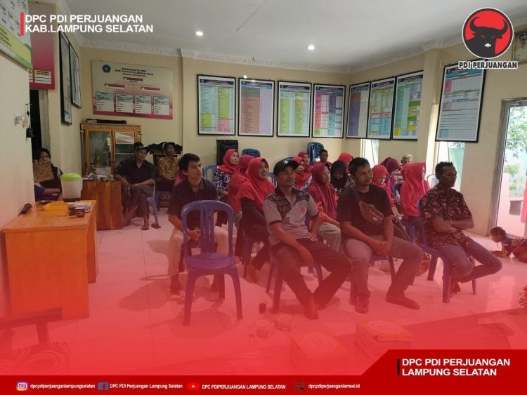 BPEK PDI Perjuangan Lampung Selatan Kembali Berikan Bantuan Bibit Ikan Nirwana 3 F1 Bersertifikat