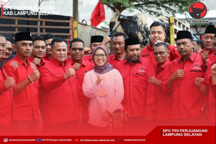 DPC PDI Perjuangan Kabupaten Lampung Selatan Terima Kunjungan Calon Anggota DPD RI