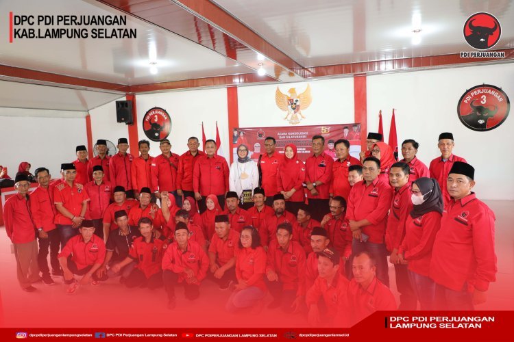 DPC PDI Perjuangan Kabupaten Lampung Selatan Terima Kunjungan Calon Anggota DPD RI