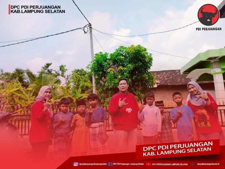 Door To Door, Kader PDI Perjuangan Kecamatan Natar Gelar Sunatan Gratis Khusus Warga Tidak Mampu