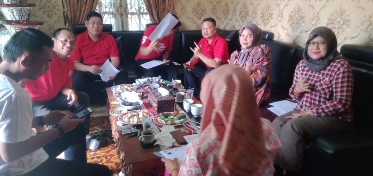 PAC Kecamatan Natar Mengadakan Rakoor Bersama Para Bacalegcaleg Dapil Empat