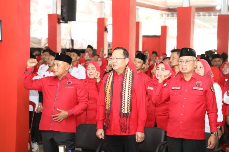 DPC PDI Perjuangan Kabupaten Lampung Selatan Gelar Rakercab IV