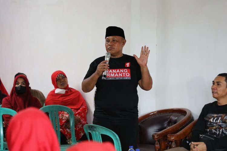 Kampanye di Natar, Warga Pinta Nanang Ermanto Lanjutkan Semua Program Unggulan 